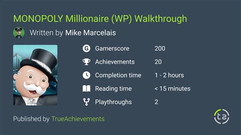 Guide for MONOPOLY Millionaire (WP) .